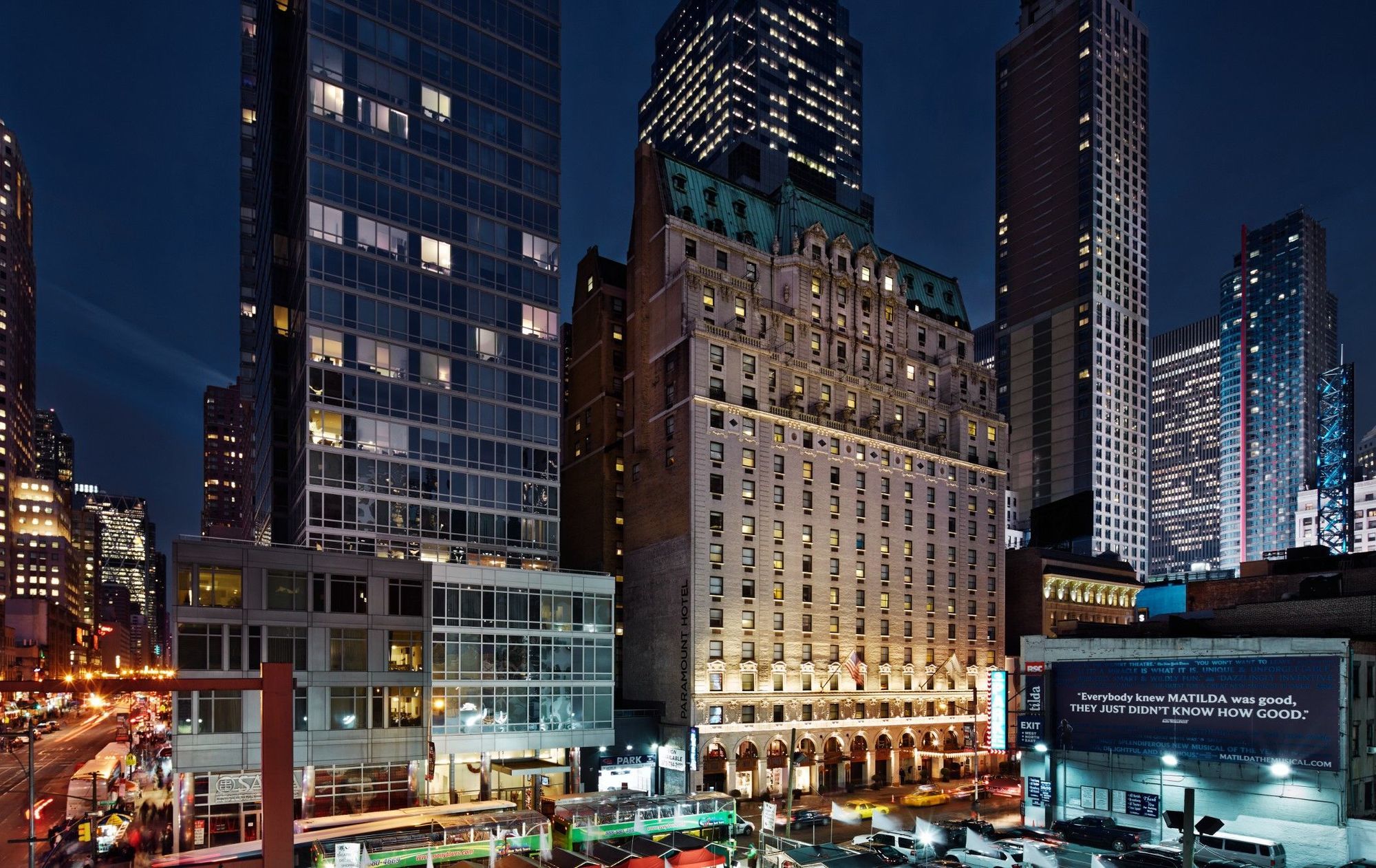 Paramount Hotel Times Square New York Esterno foto
