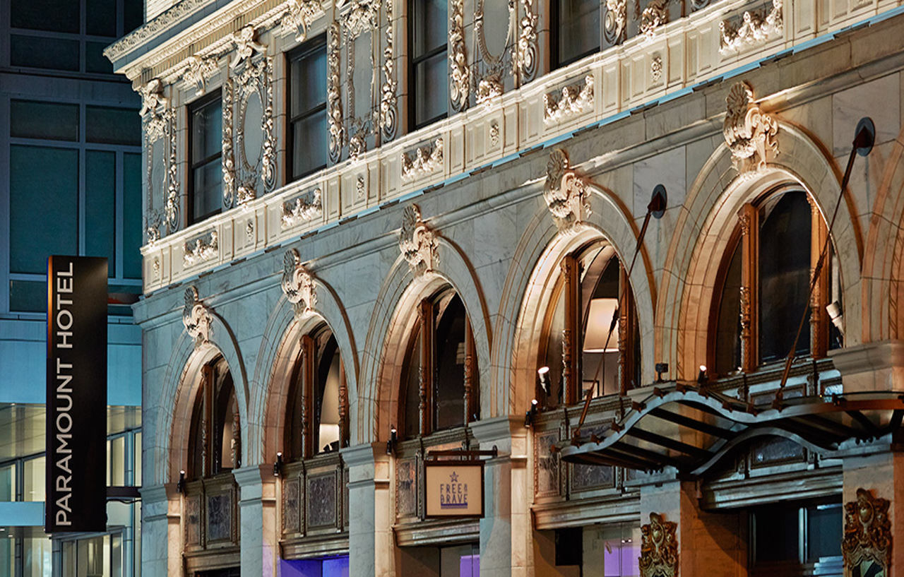 Paramount Hotel Times Square New York Esterno foto